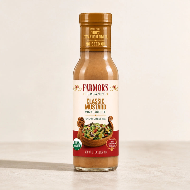 Classic Mustard Vinaigrette bottle